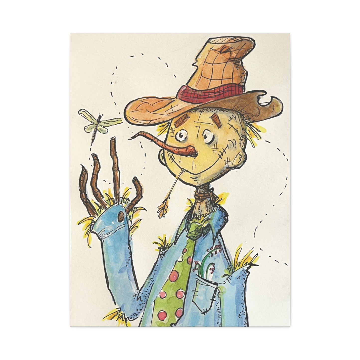 Scarecrow Canvas Print