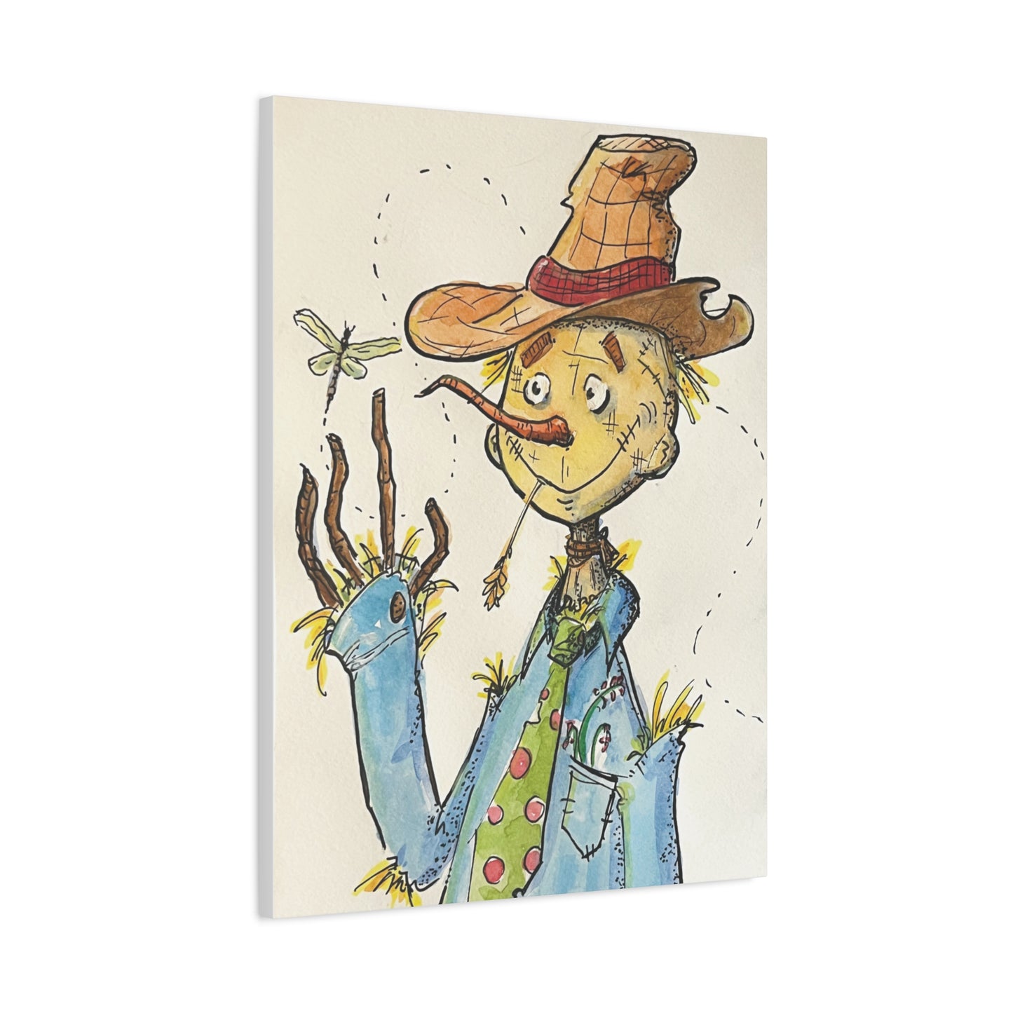 Scarecrow Canvas Print