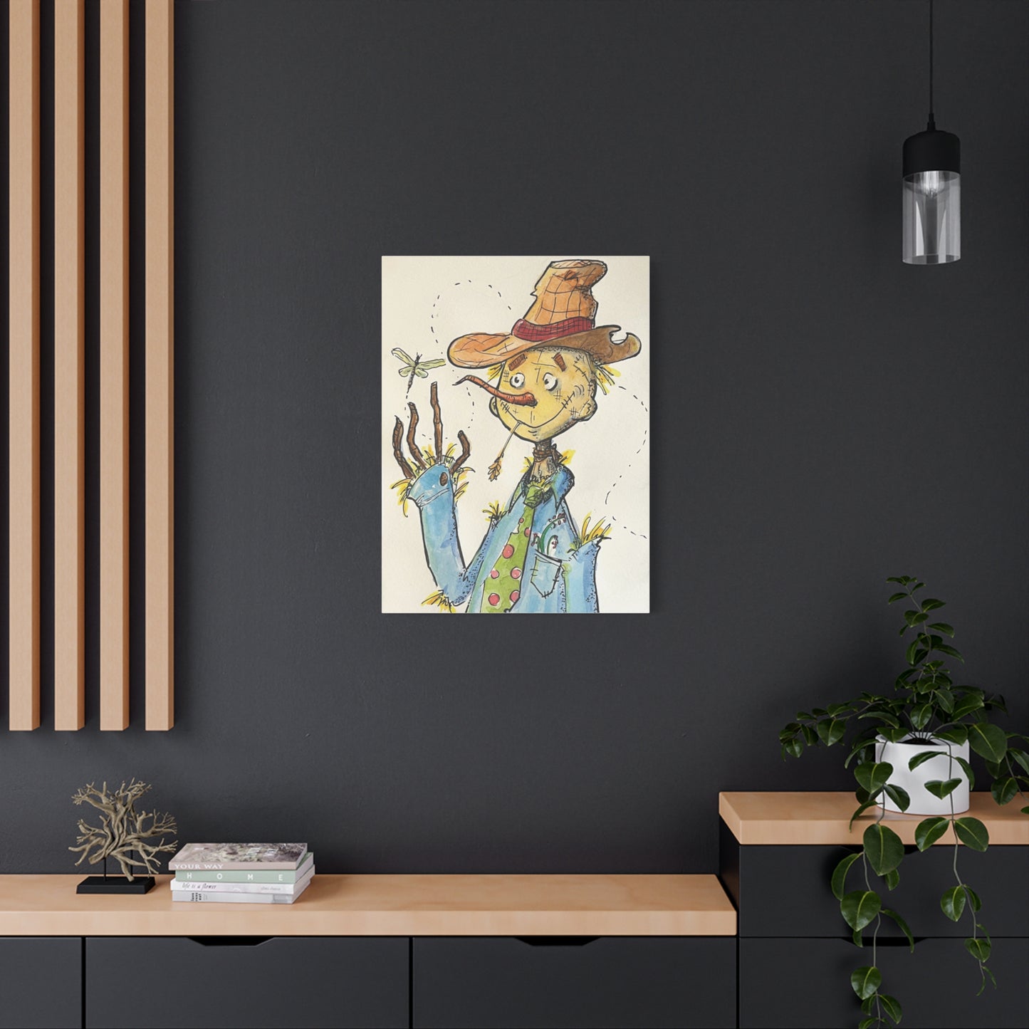 Scarecrow Canvas Print