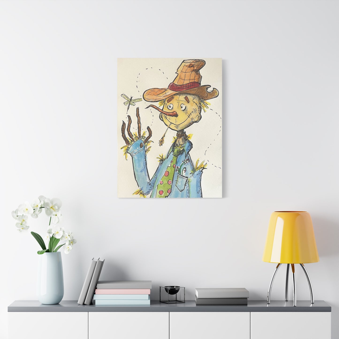 Scarecrow Canvas Print