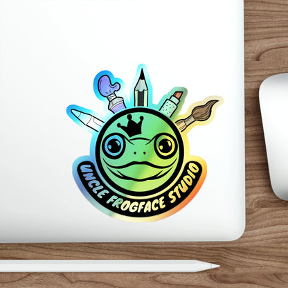 Uncle Frogface Studio Holographic Stickers