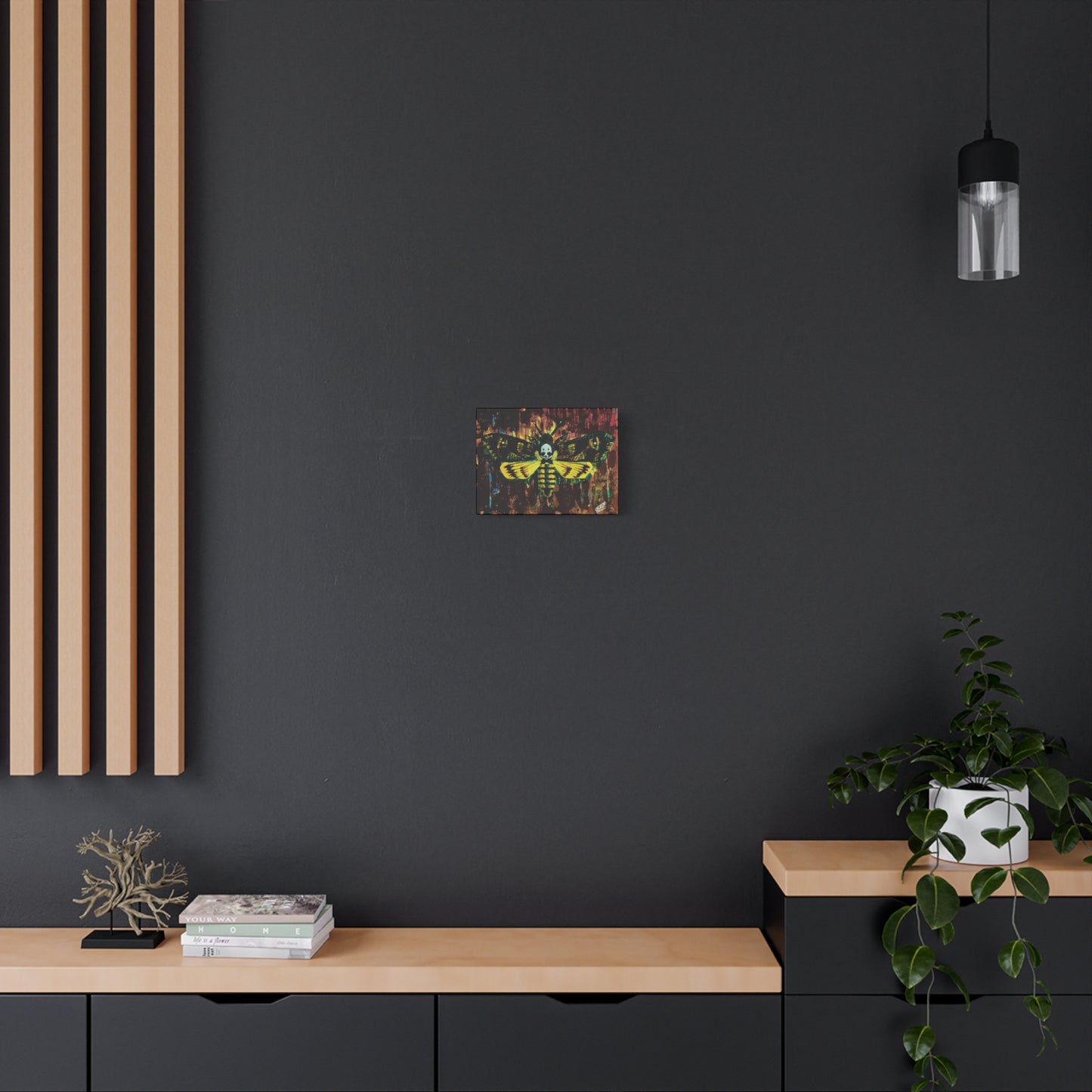 Death Head Moth Canvas Print