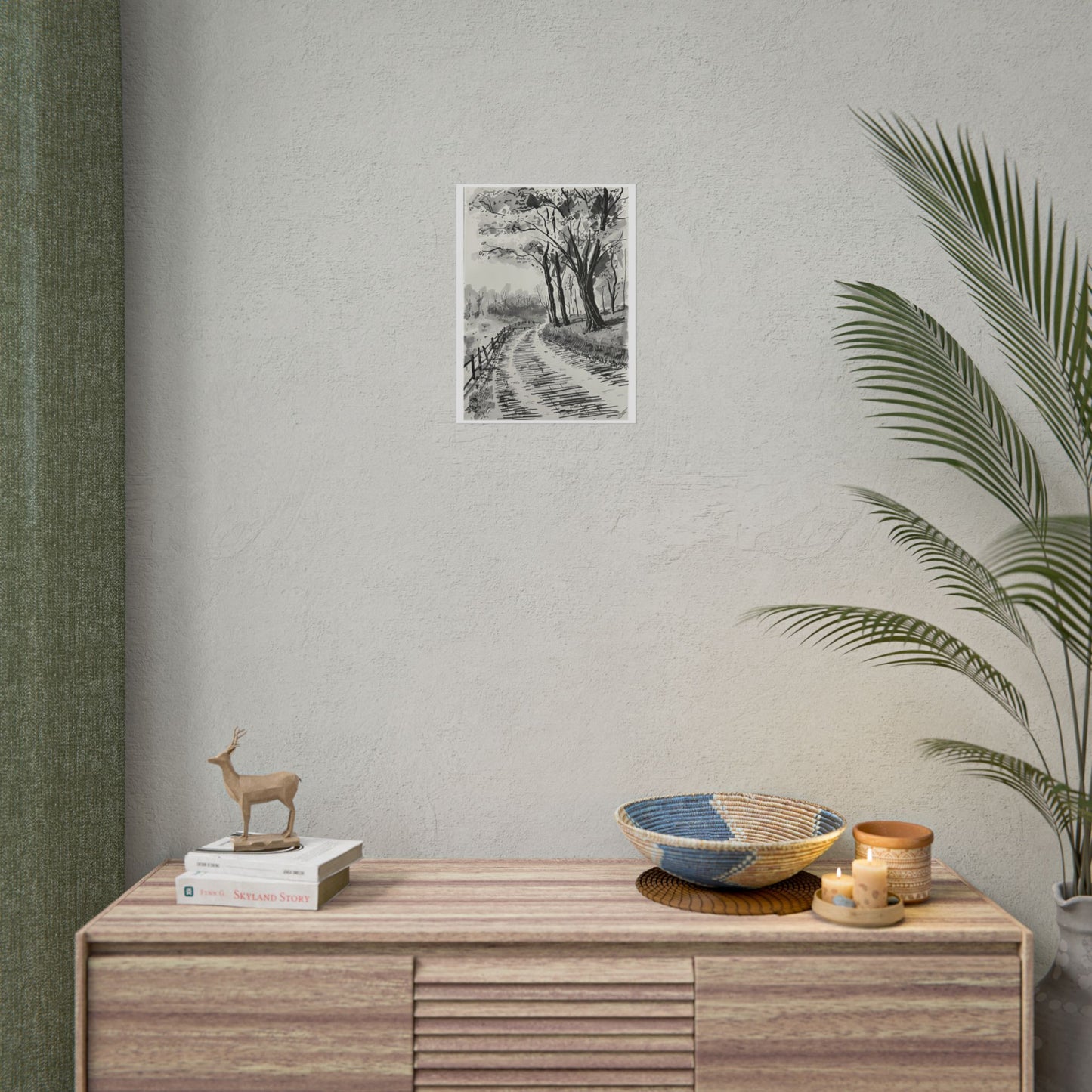 Landstraße Fine Art Print