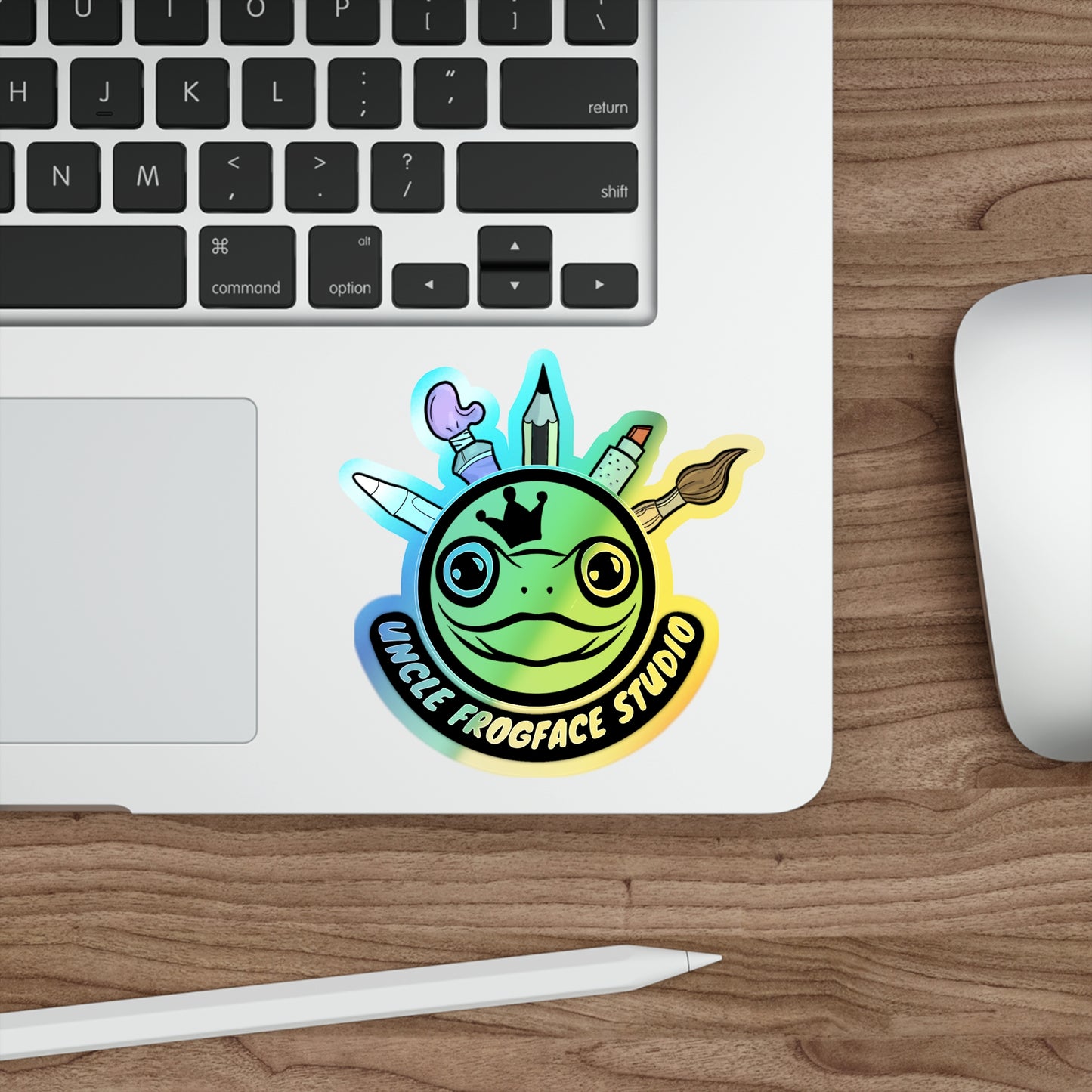 Uncle Frogface Studio Holographic Stickers