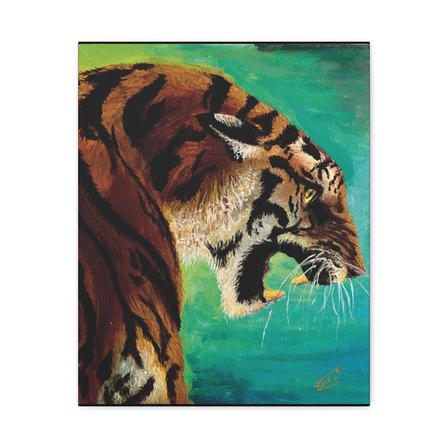 Tiger tiger canvas print