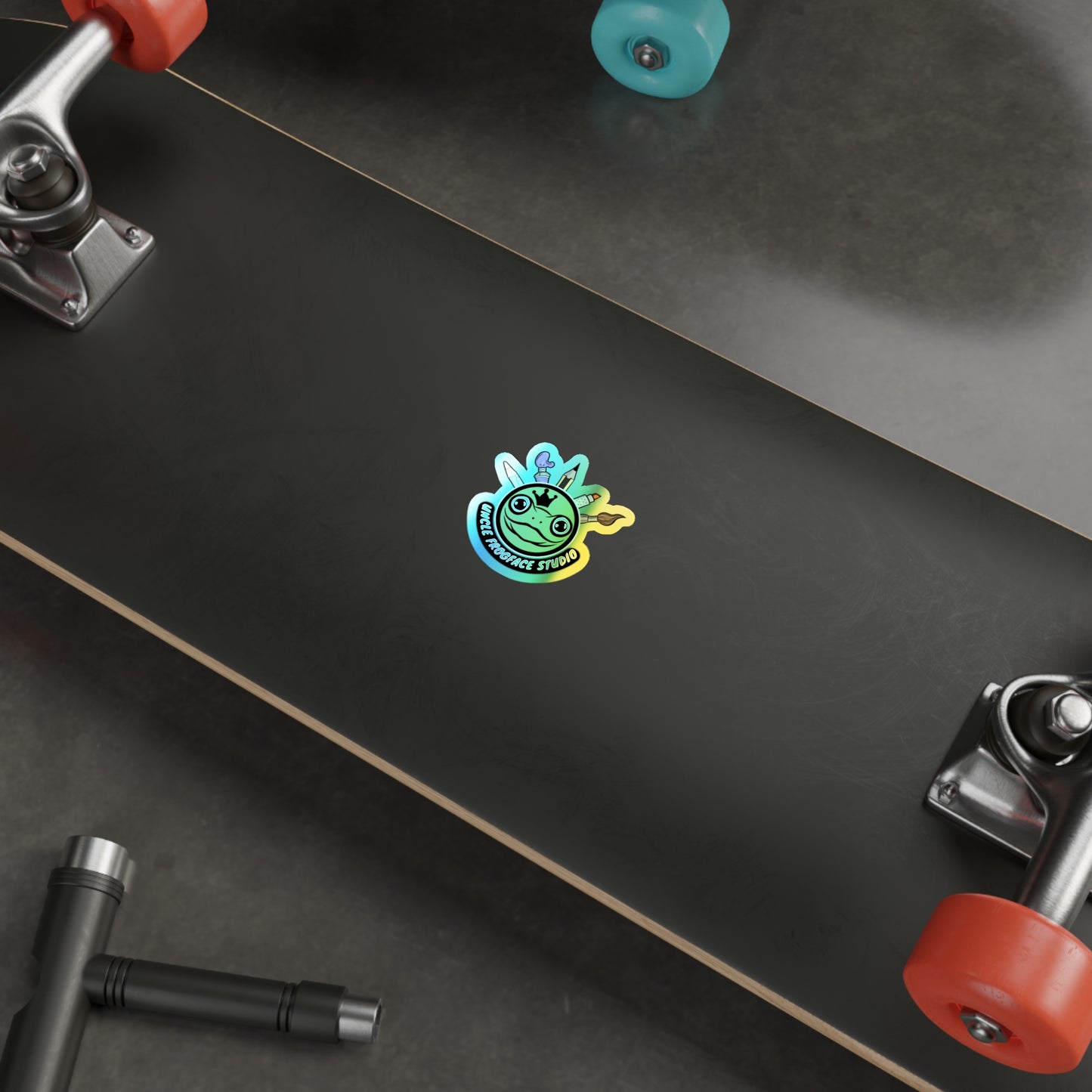 Uncle Frogface Studio Holographic Stickers