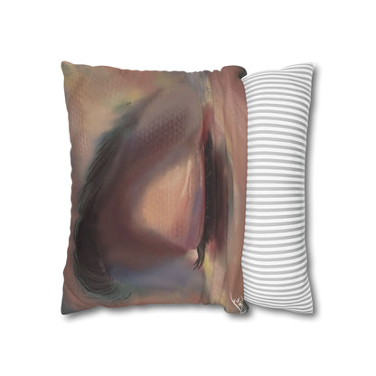 Pastel Eye Square Pillowcase