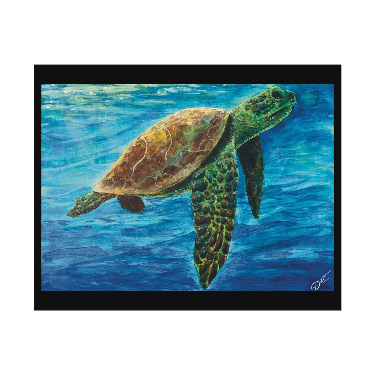 Sea Turtle Fine Art Print