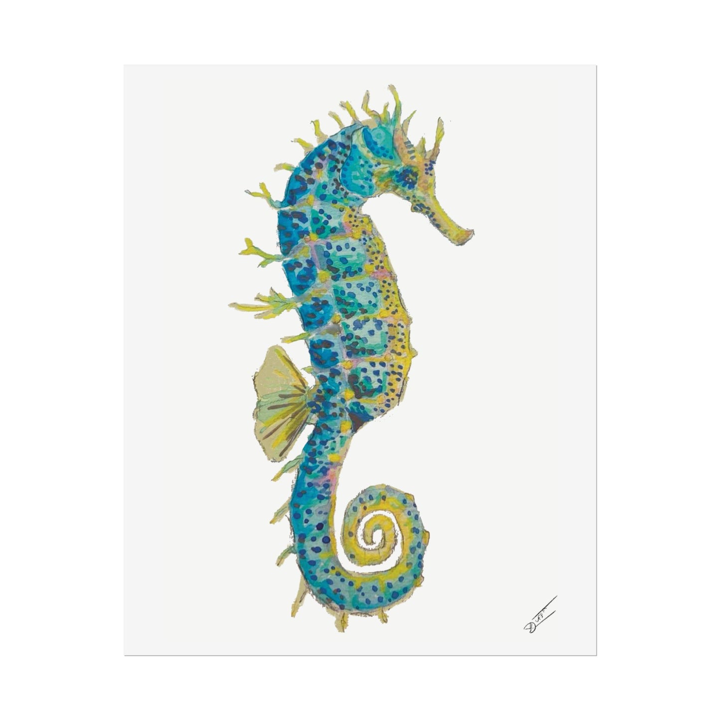 Seahorse Fine Art Print