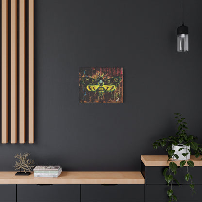 Death Head Moth Canvas Print