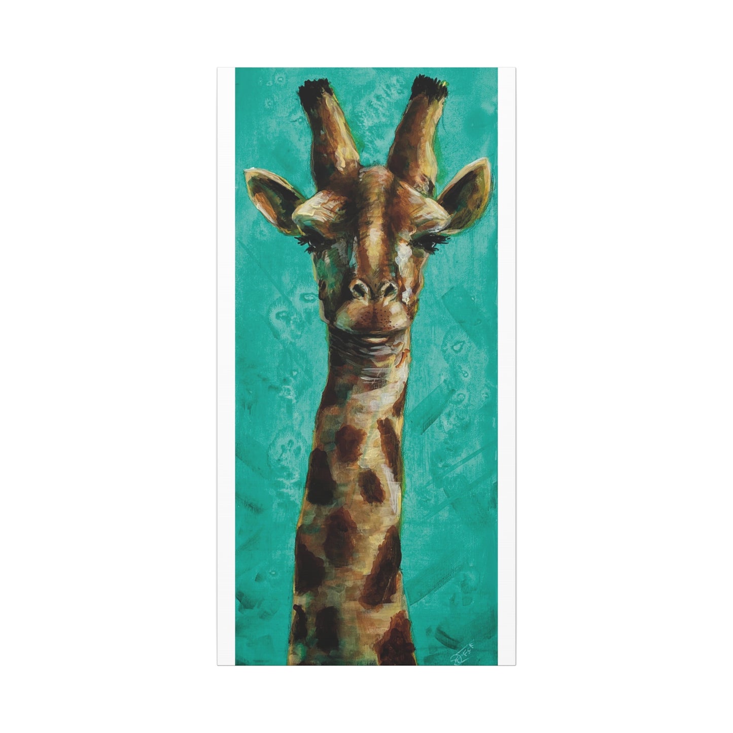 Girraffe Canvas Print