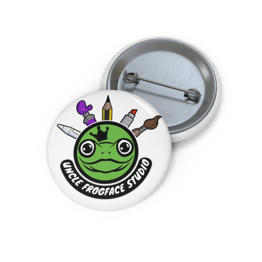 Uncle Frogface Studio Pin Buttons