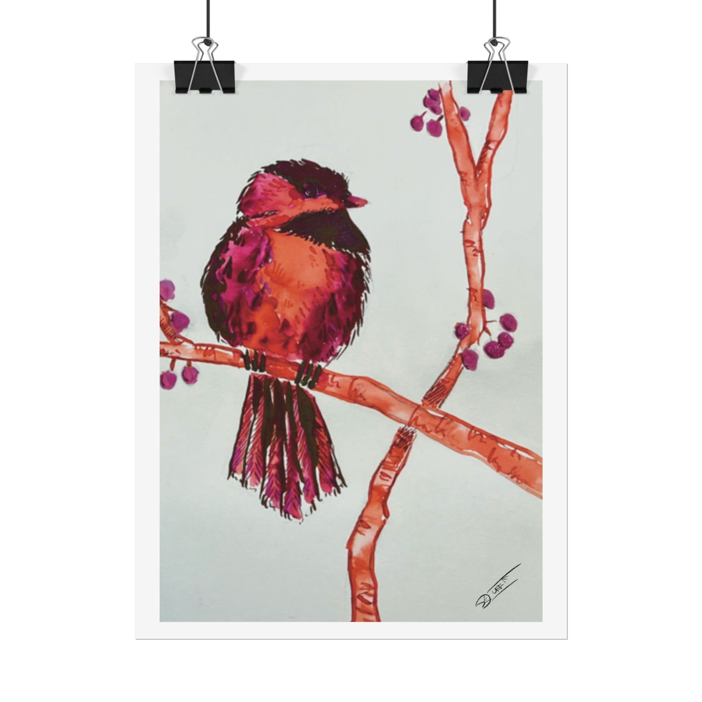 Tropical Finch Print