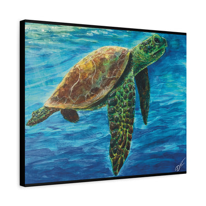 Sea Turtle Canvas Print