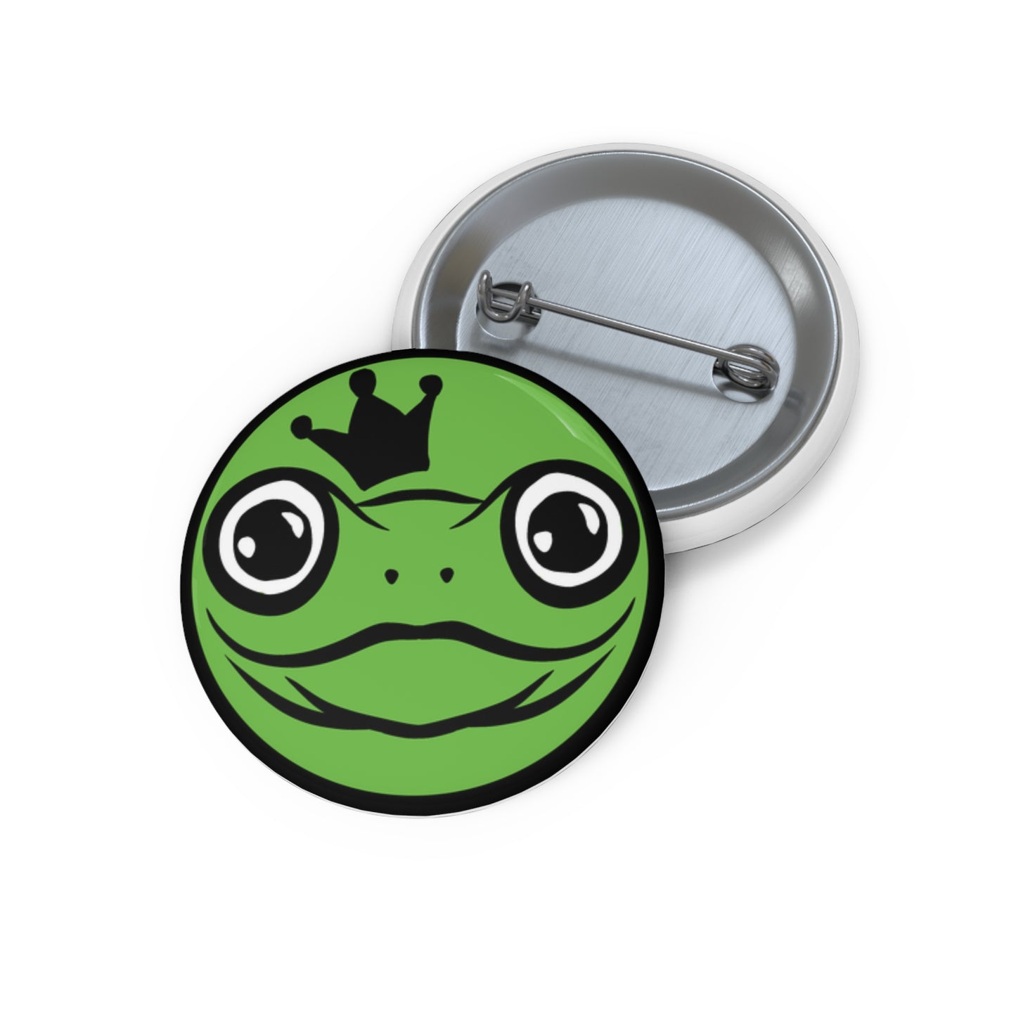 Uncle Frogface Pin Button