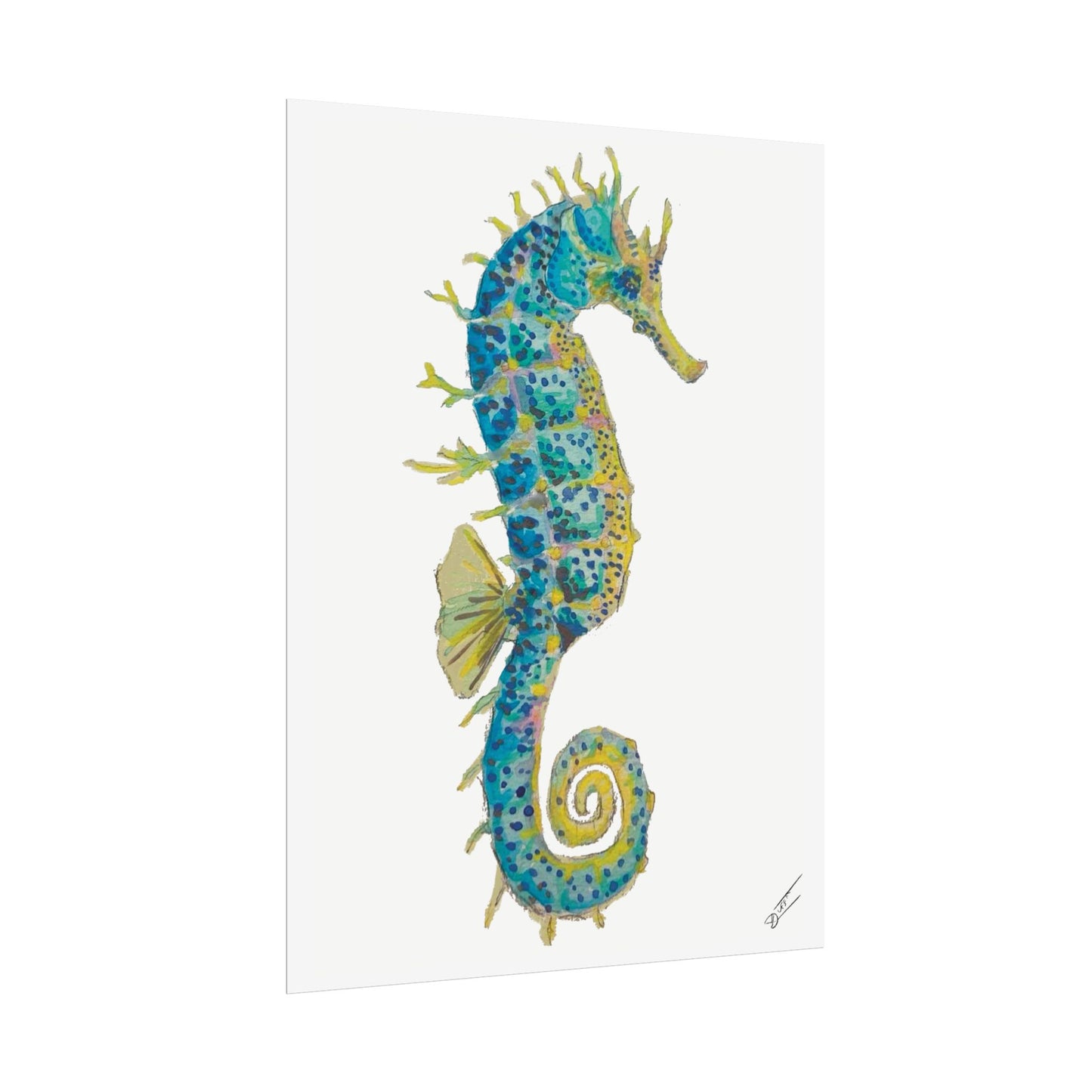 Seahorse Fine Art Print