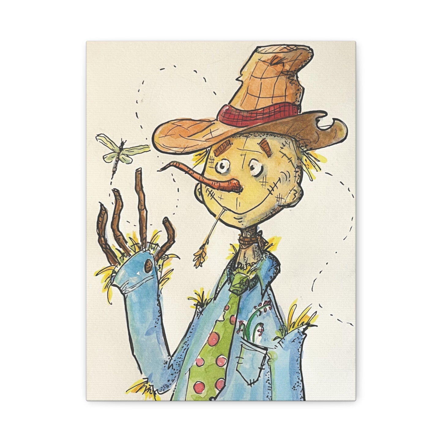 Scarecrow Canvas Print