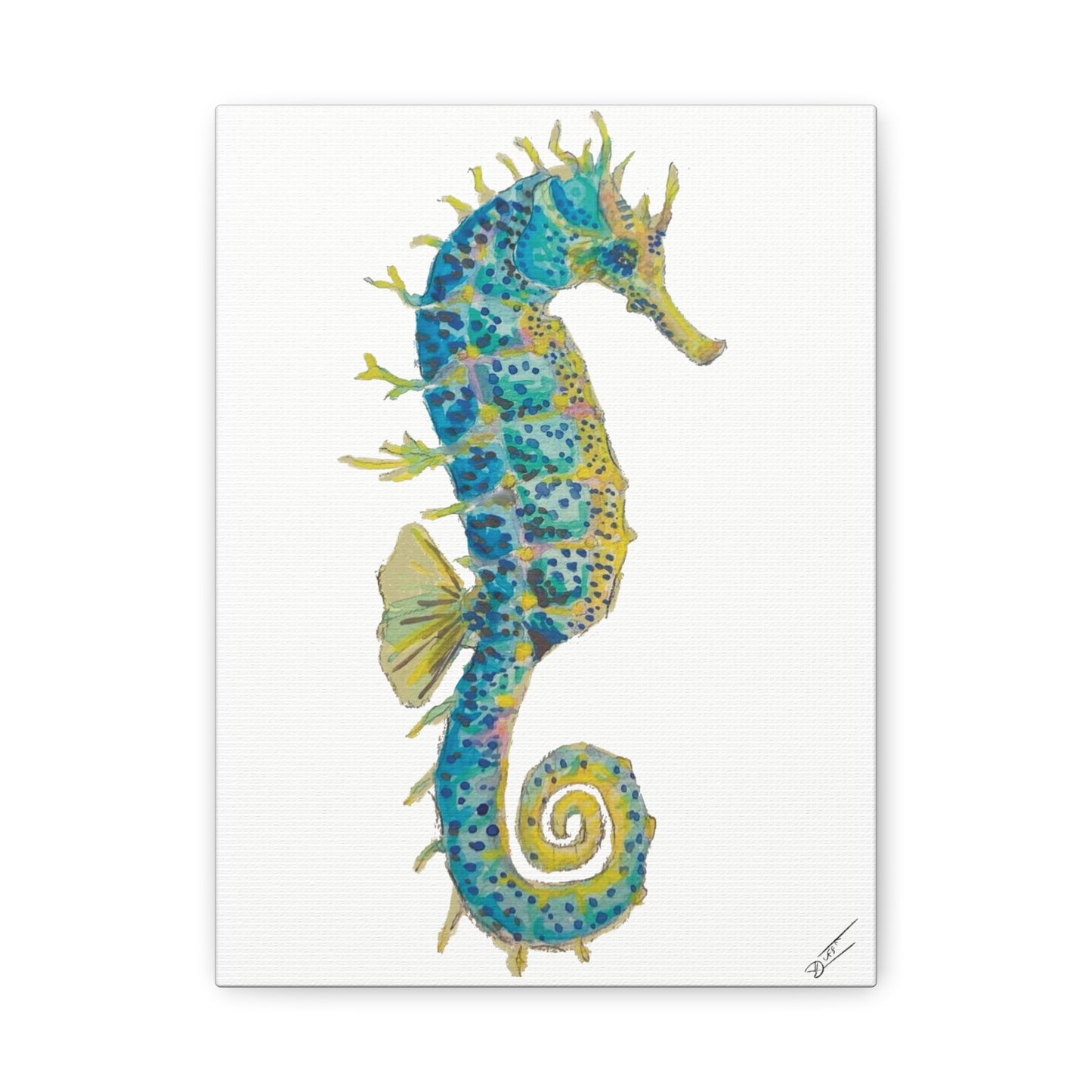 Seahorse Canvas Print