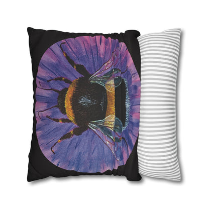 Neon Bee Square Pillowcase