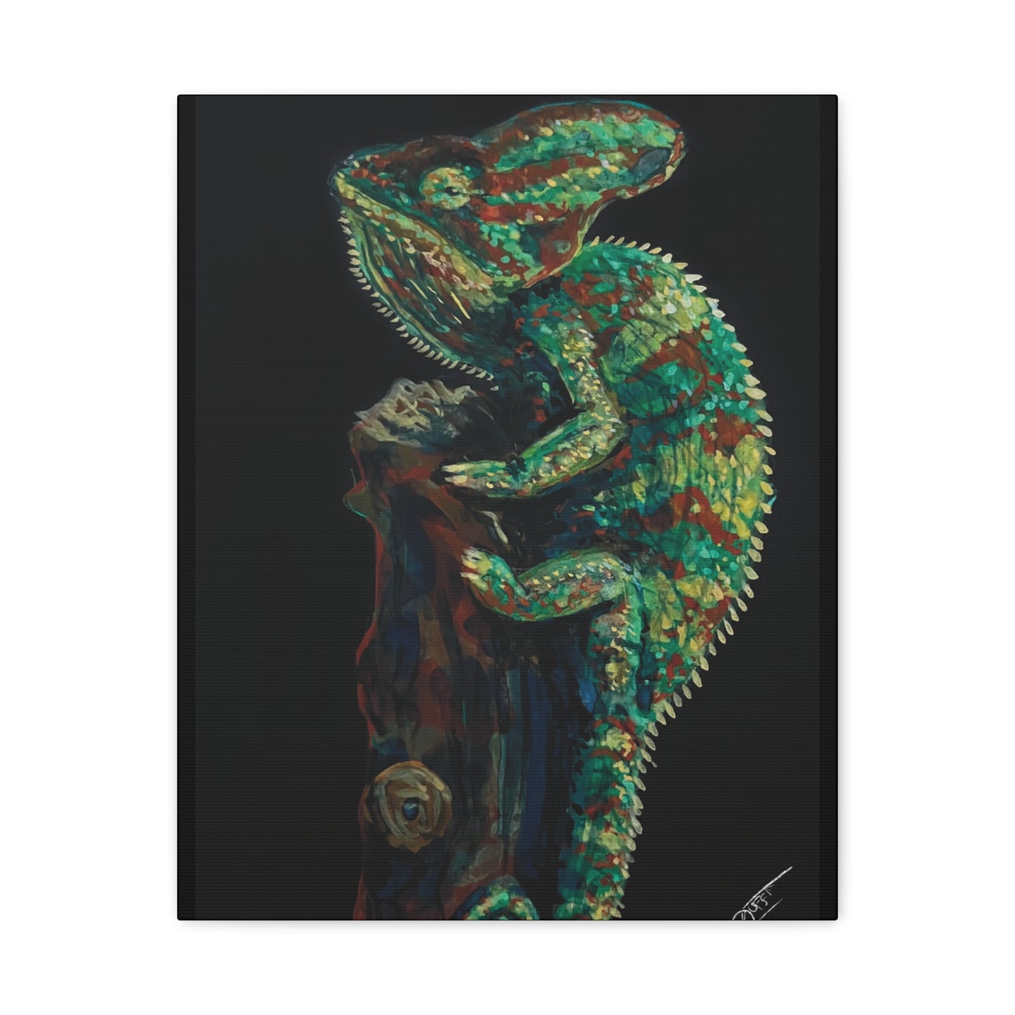 Chameleon Canvas Print