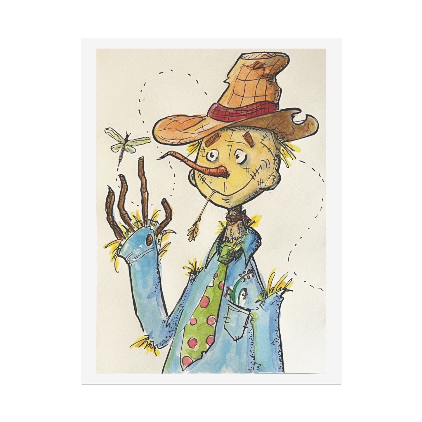 Scarecrow Fine Art print