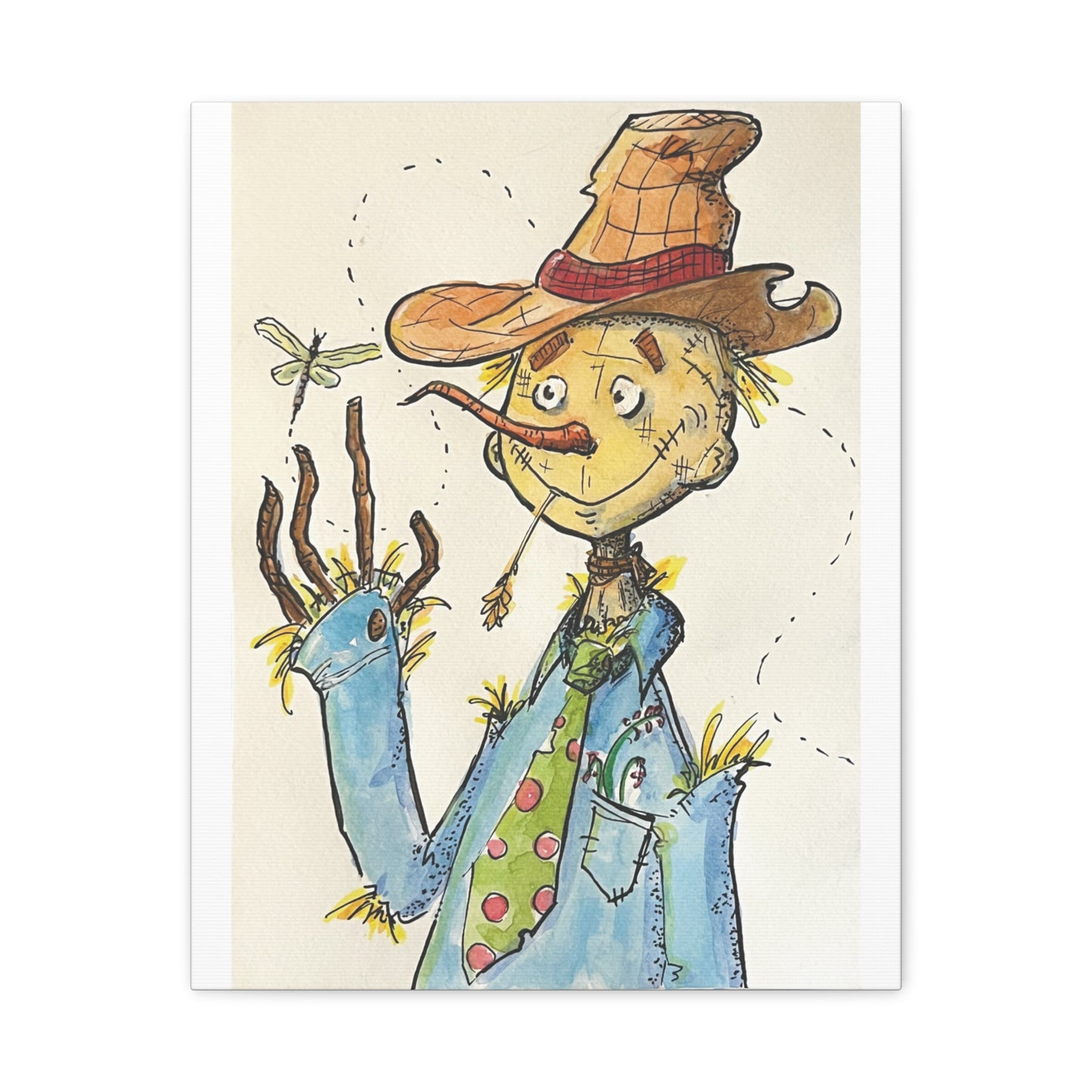 Scarecrow Canvas Print