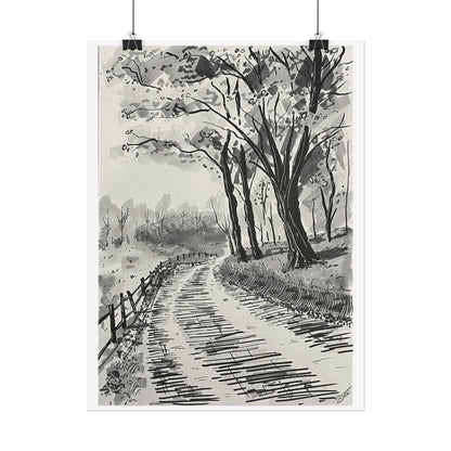 Landstraße Fine Art Print