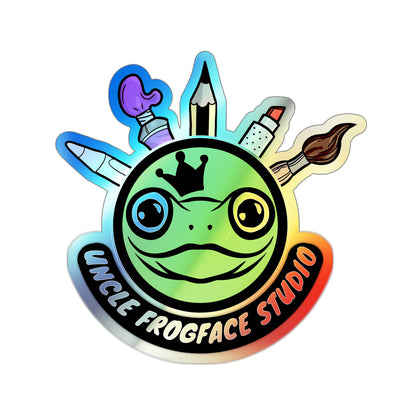 Uncle Frogface Studio Holographic Stickers