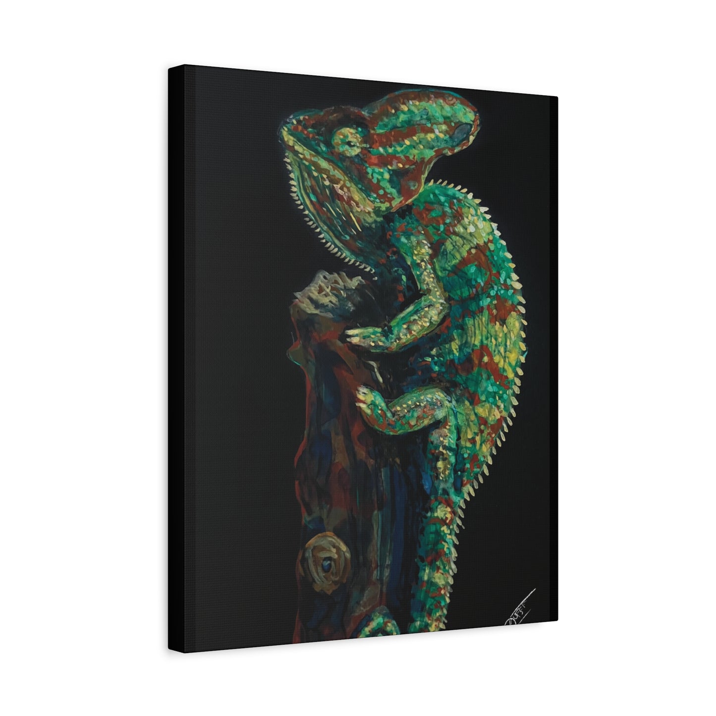 Chameleon Canvas Print