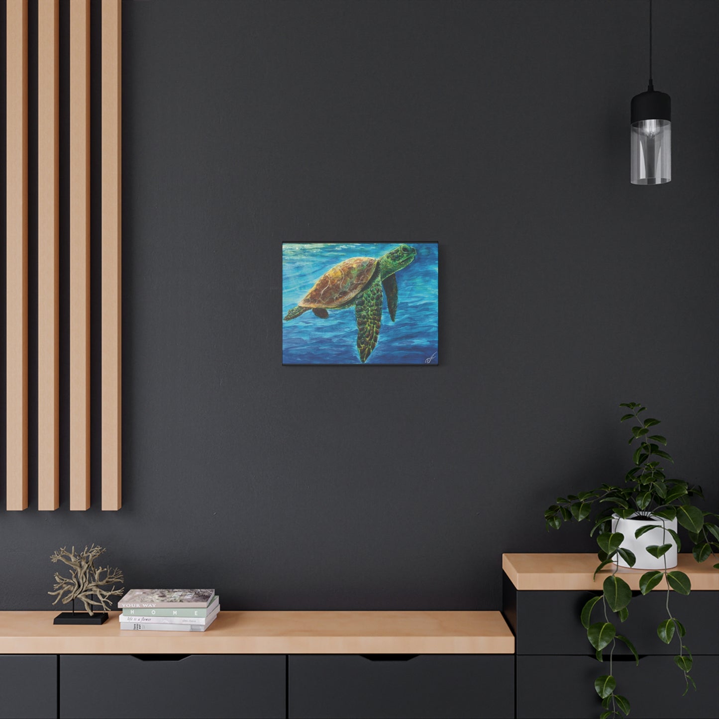 Sea Turtle Canvas Print