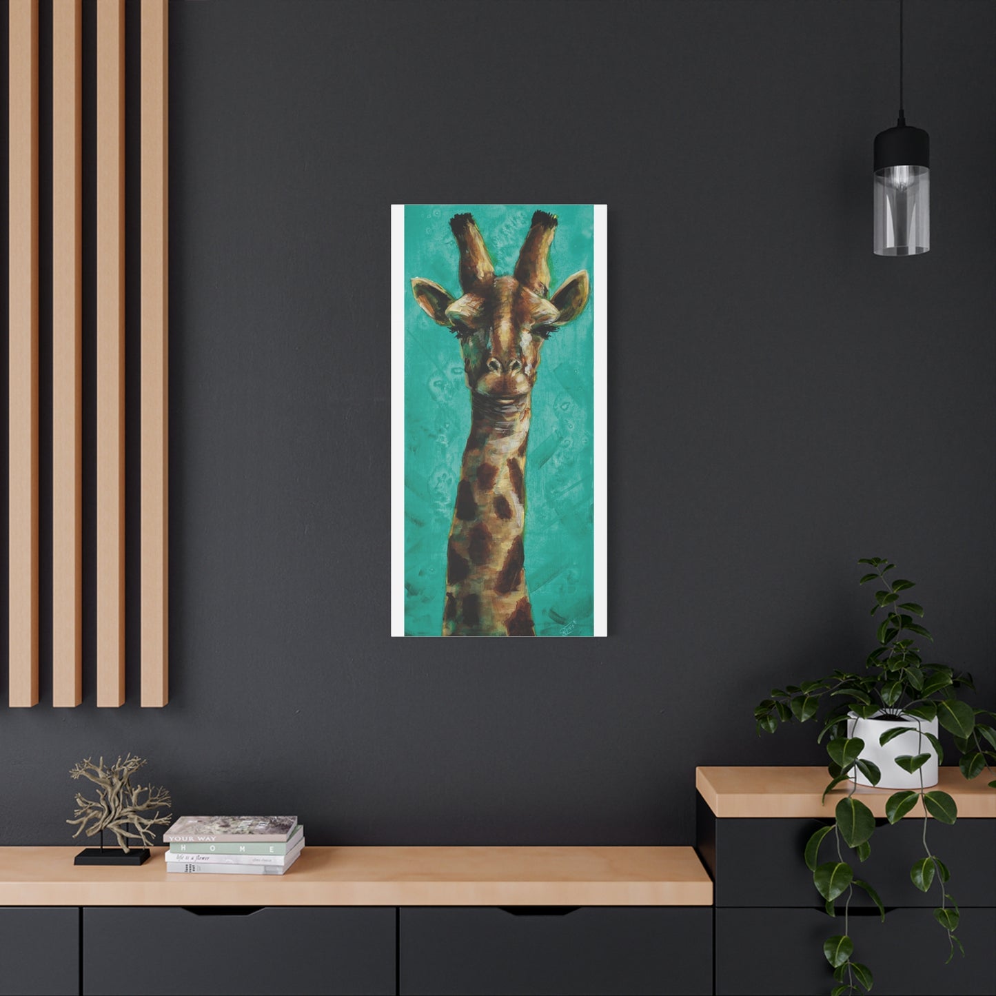 Girraffe Canvas Print