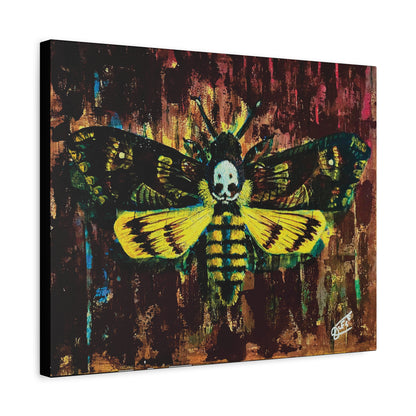 Death Head Moth Canvas Print