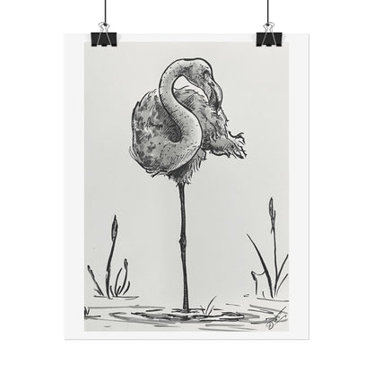 Flamingo Ink Fine Art Print