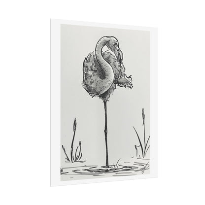 Flamingo Ink Fine Art Print