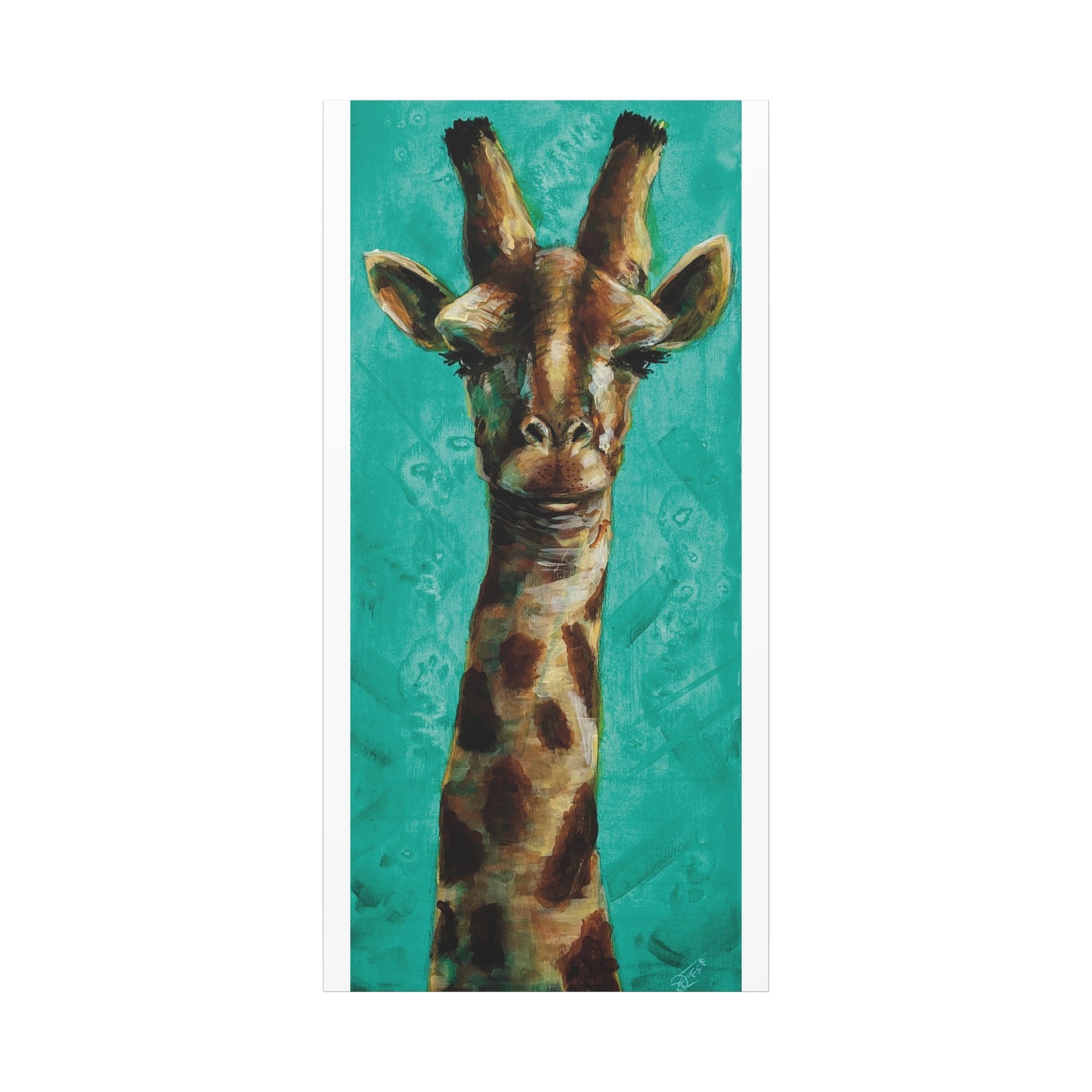 Girraffe Canvas Print