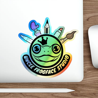 Uncle Frogface Studio Holographic Stickers