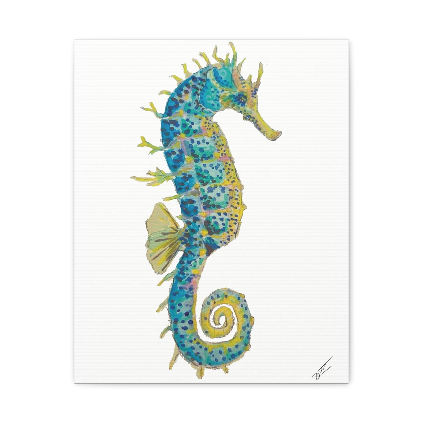 Seahorse Canvas Print