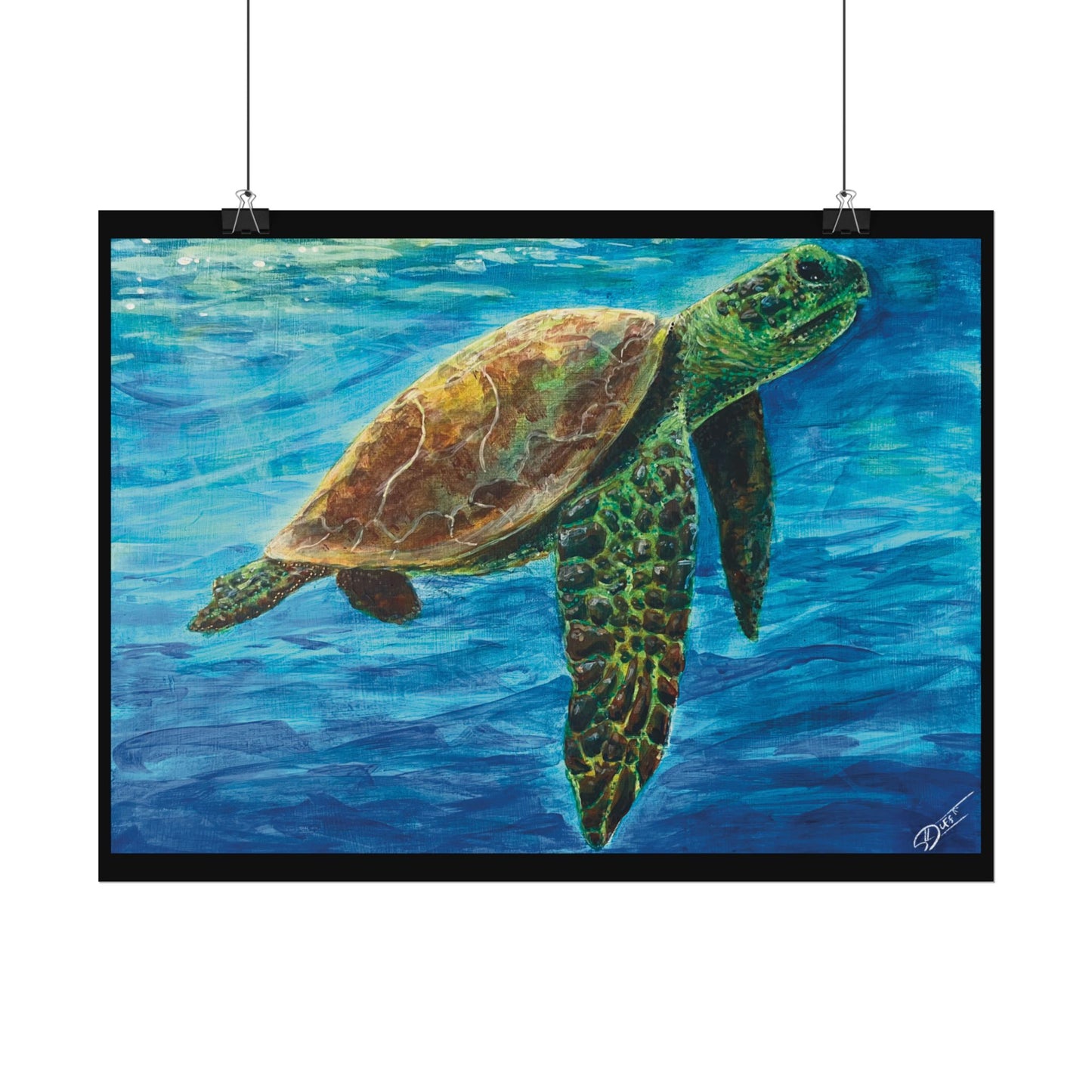 Sea Turtle Fine Art Print