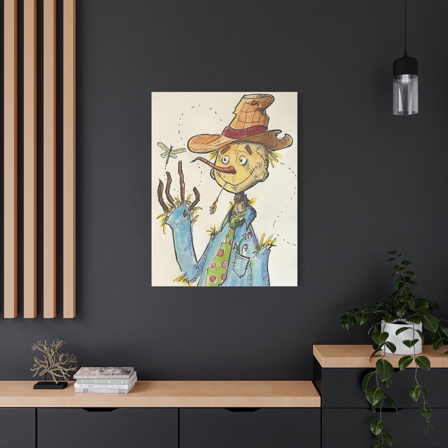 Scarecrow Canvas Print