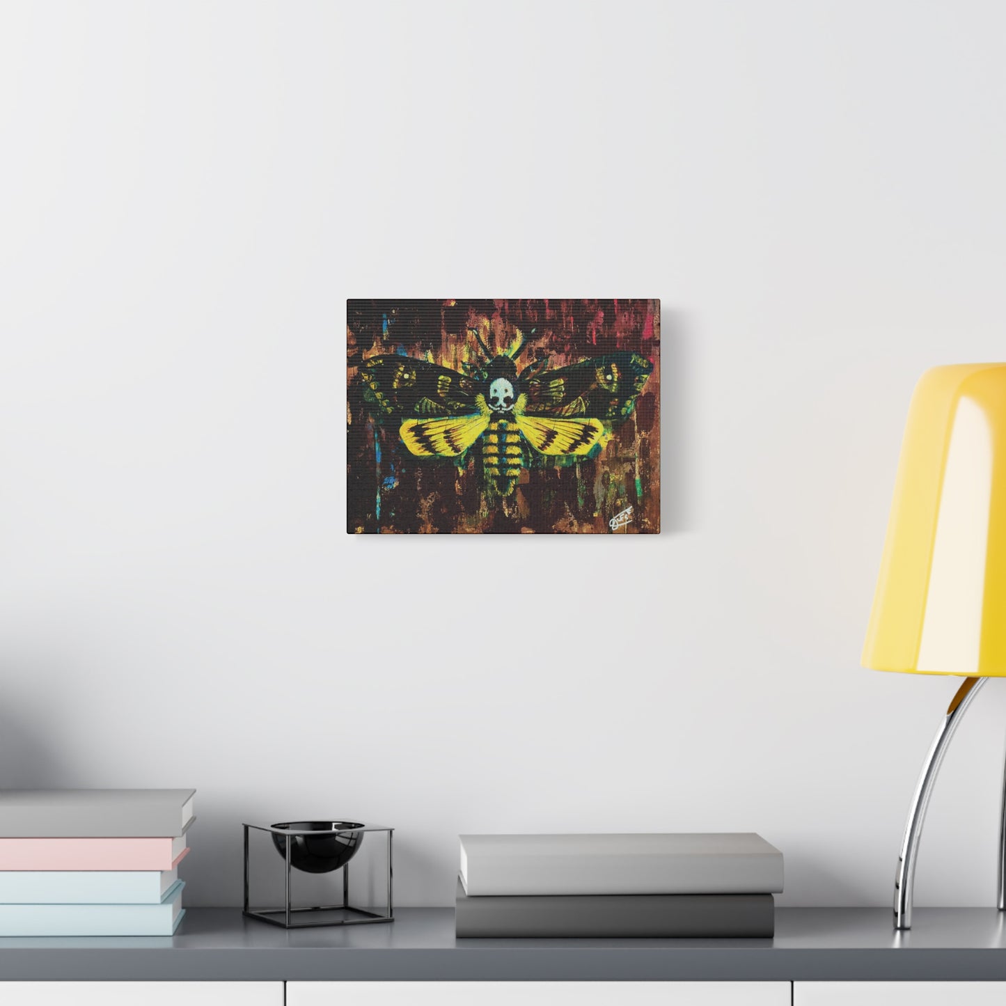 Death Head Moth Canvas Print