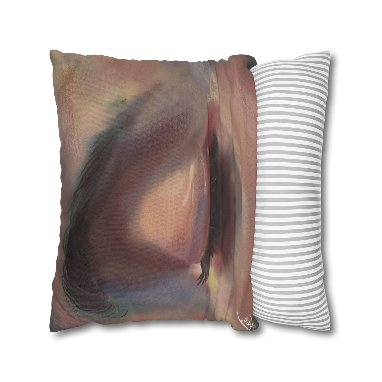 Pastel Eye Square Pillowcase