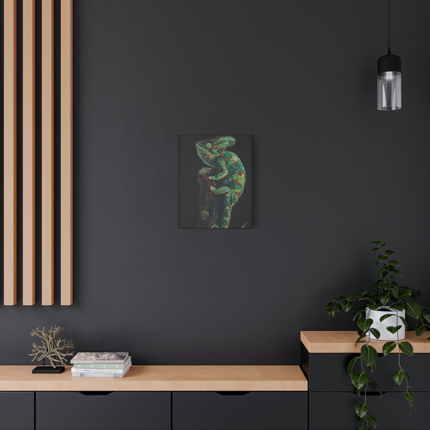 Chameleon Canvas Print