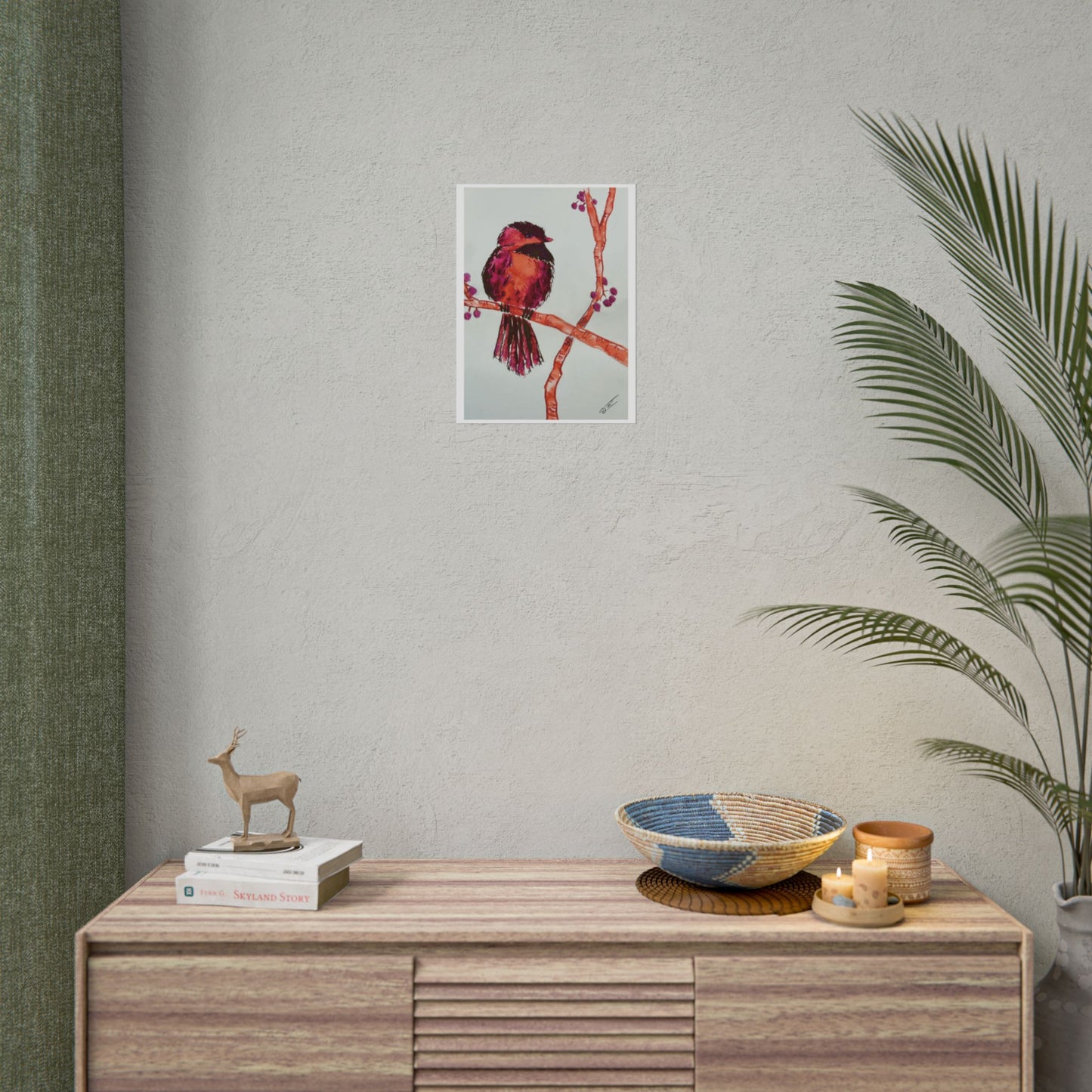 Tropical Finch Print