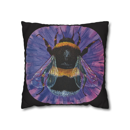 Neon Bee Square Pillowcase