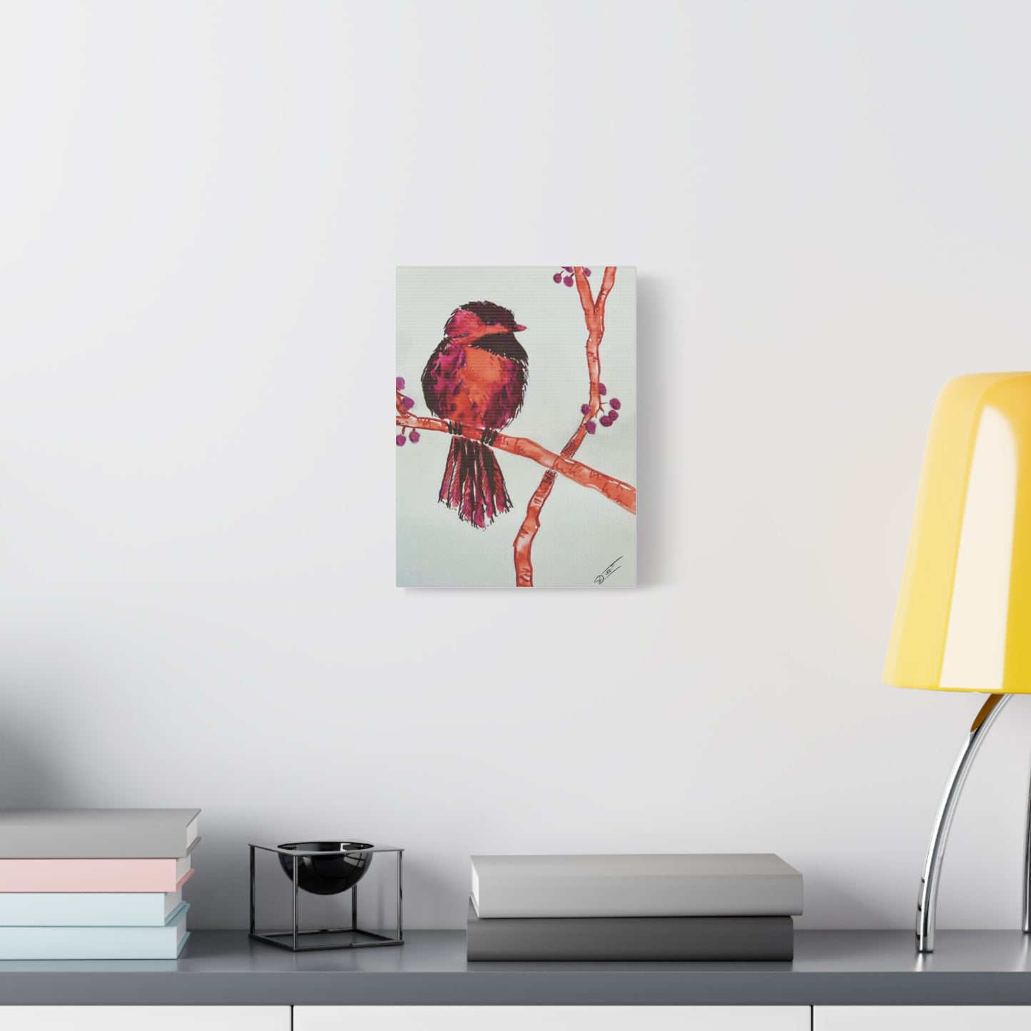 Tropical Finch Canvas Print