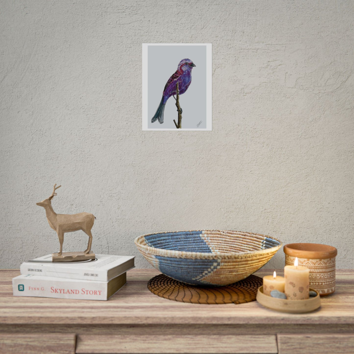 Purple Finch Fine Art Print