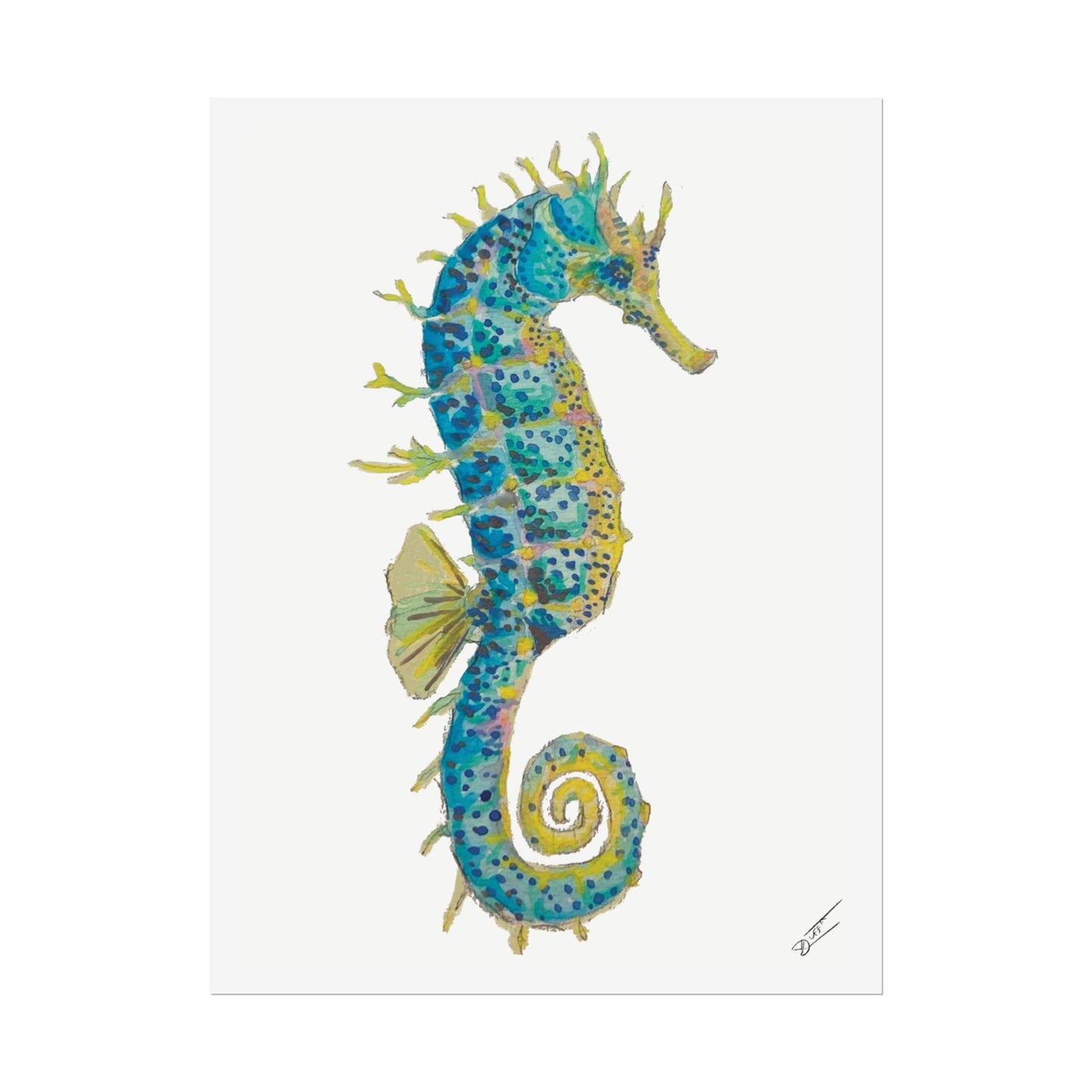 Seahorse Fine Art Print