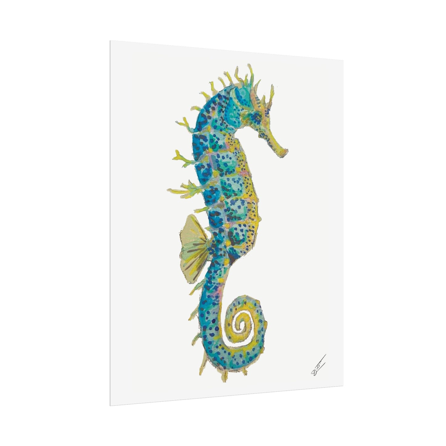 Seahorse Fine Art Print