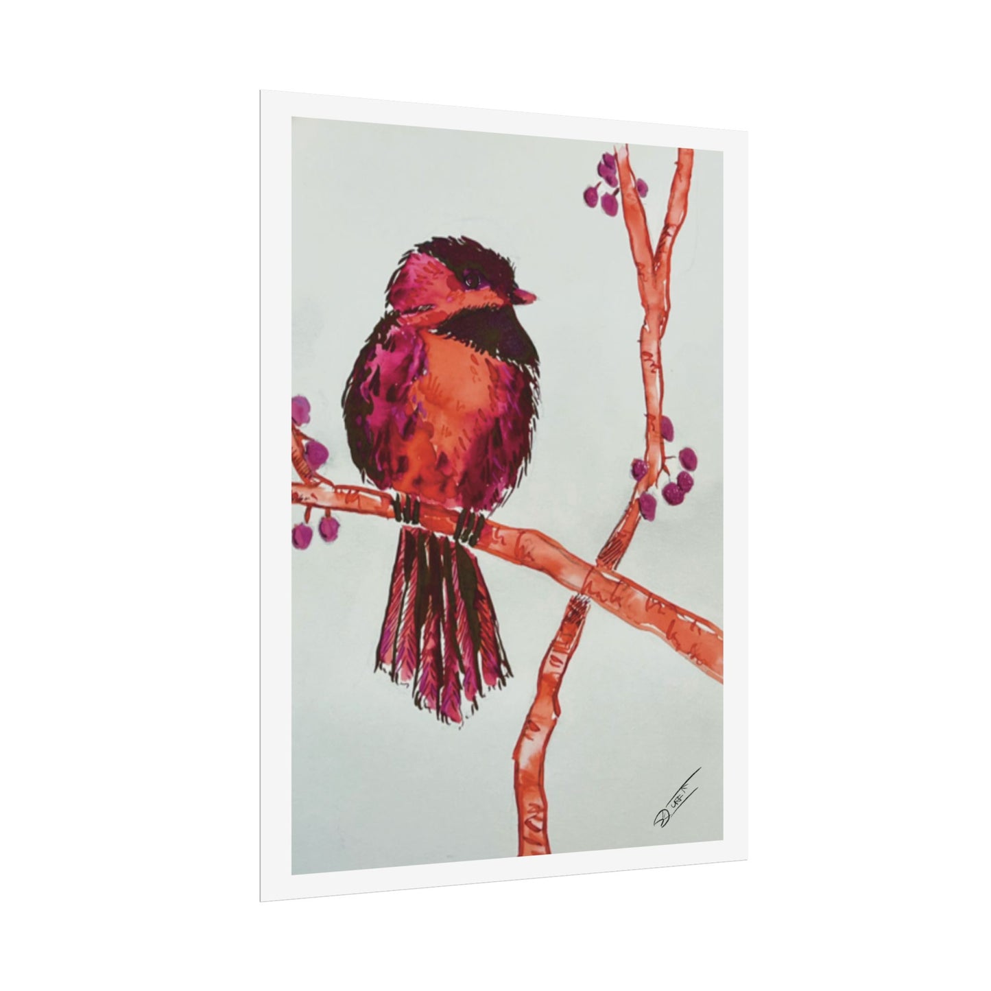 Tropical Finch Print