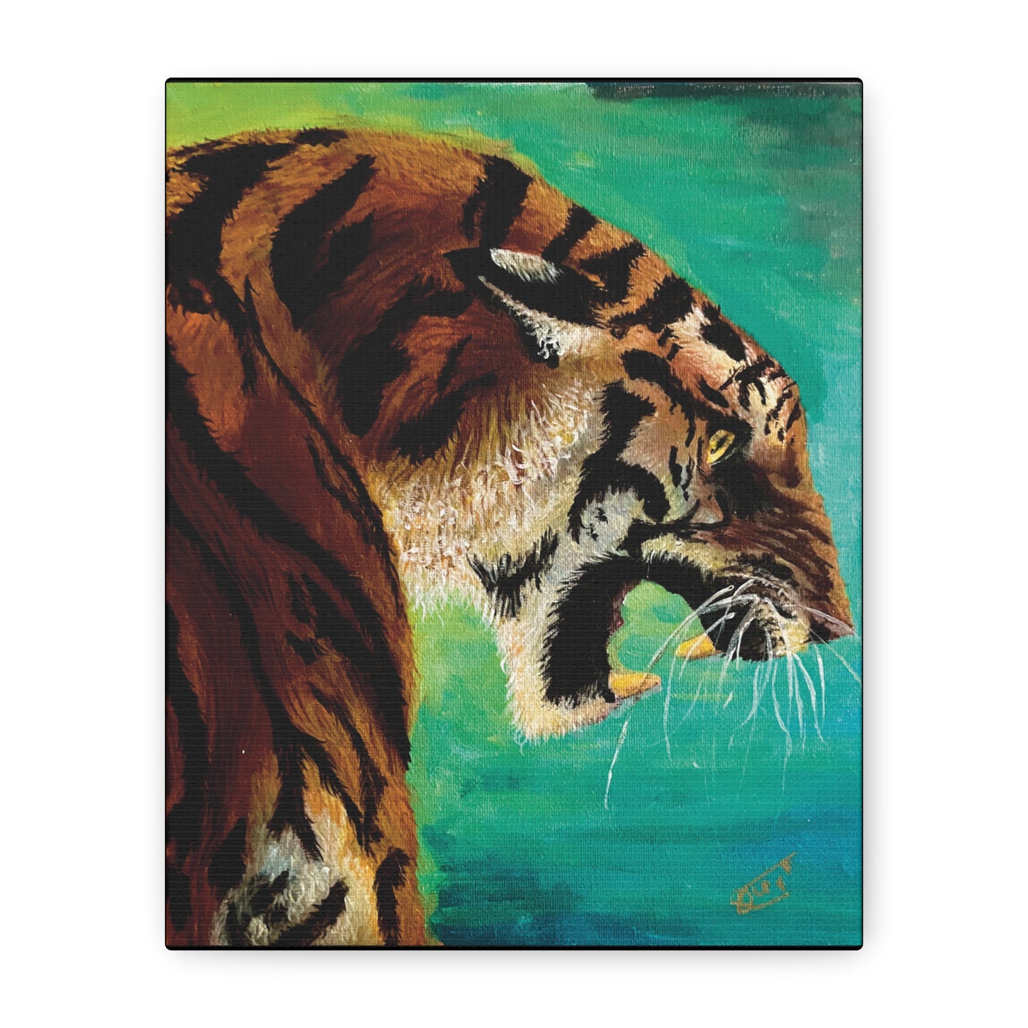 Tiger tiger canvas print